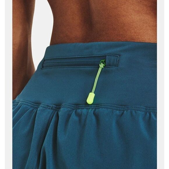 Under Armour 1376762 414 Women Sz XS Blue UA Run Anywhere Reflective Shorts $65 - Picture 10 of 11
